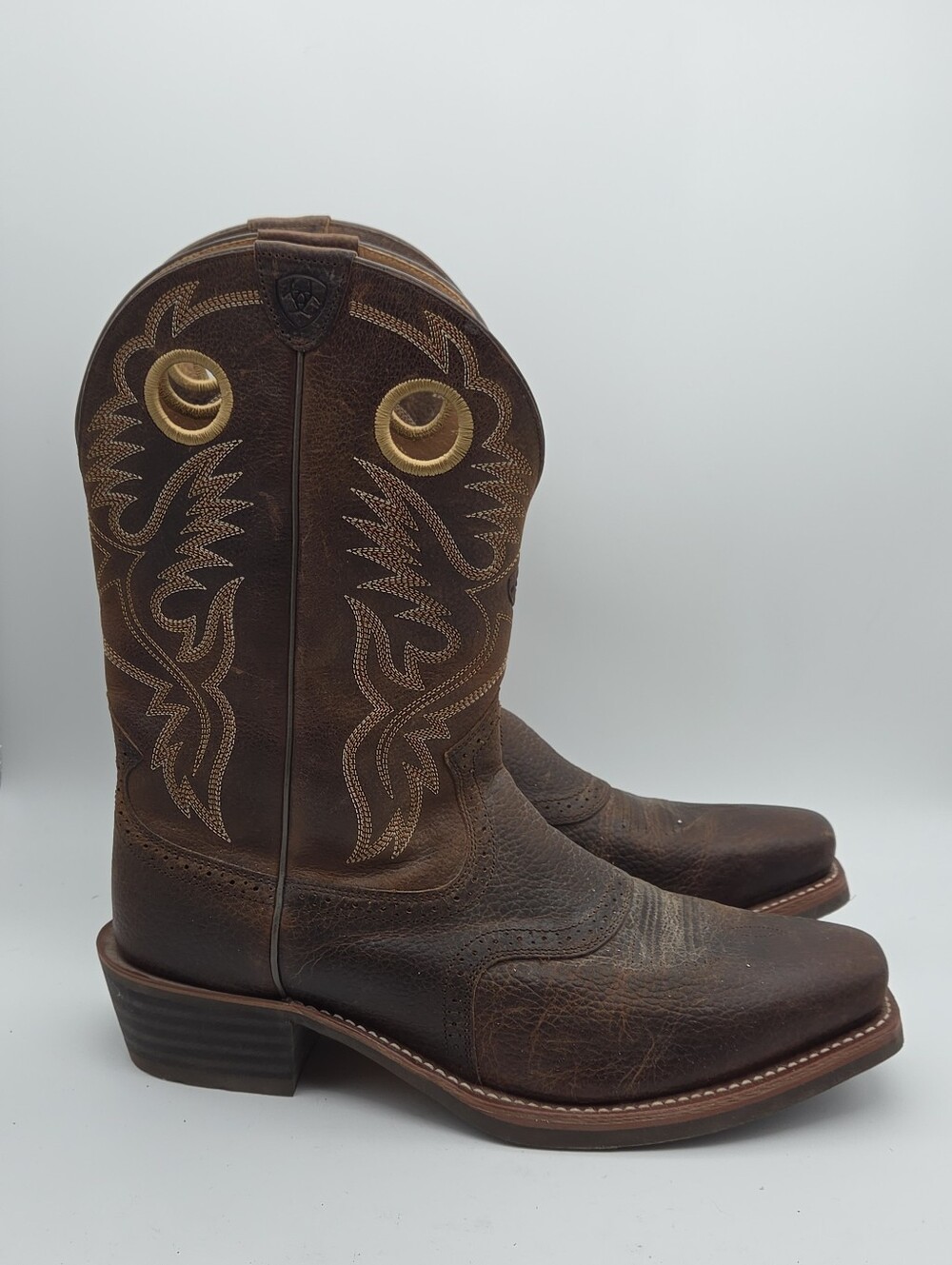 Ariat Heritage Roughstock Performance Western Boots Size 15 Wide - Picture 5 of 10